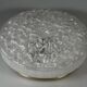 1960s 1970s Ceiling Lamp Ice Glass Doria Germany Space Age Design