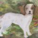 Dog painting by Heigel