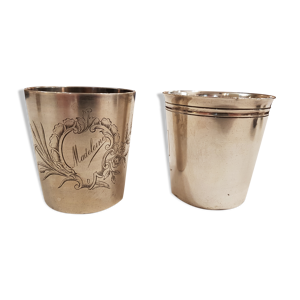 lot de deux timbales