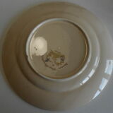 Decorative plate faience martres tolosane moustiers