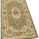 Handmade European Vintage Aubusson Kilim 71 cm x 143 cm
