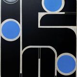 Tableau Olisch "The Blue Orange"