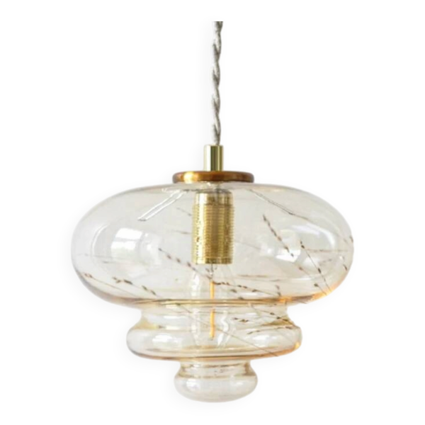 Suspension globe ambré — Beyit