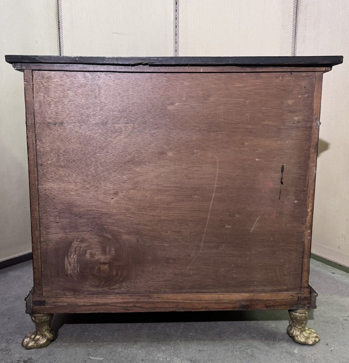 Meuble style Napoléon III "Boulle" en bois laqué