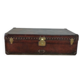 Louis Vuitton leather cabin trunk