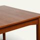 Rectangular extendable dining table in Scandinavian teak – 1960s