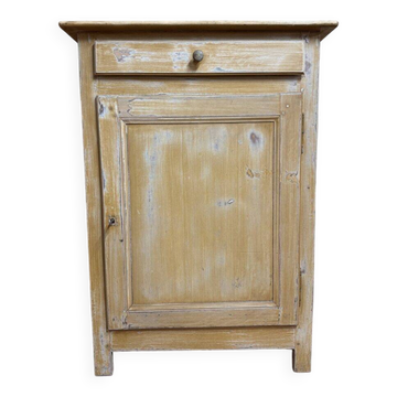 Vintage linden wood confiturier - 1930s - Natural patina