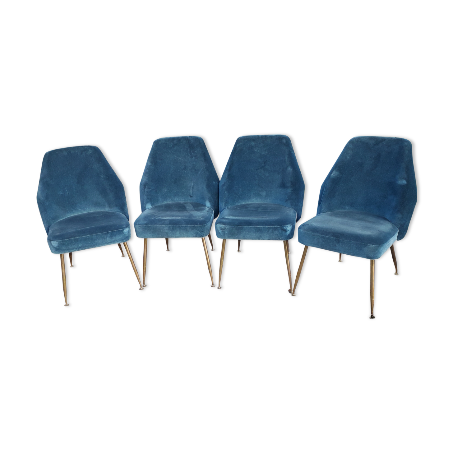 Four Campanula chairs by Carlo Pagani. Arflex, 1952