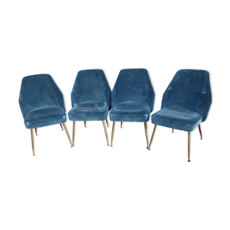 Four Campanula chairs by Carlo Pagani. Arflex, 1952