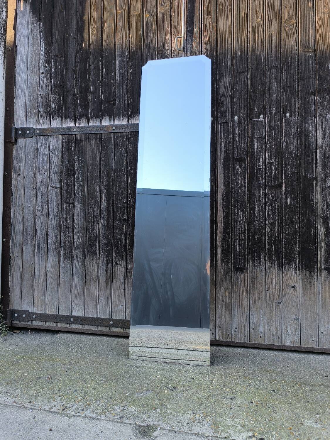 Miroir biseauté 171 x 42 cm
