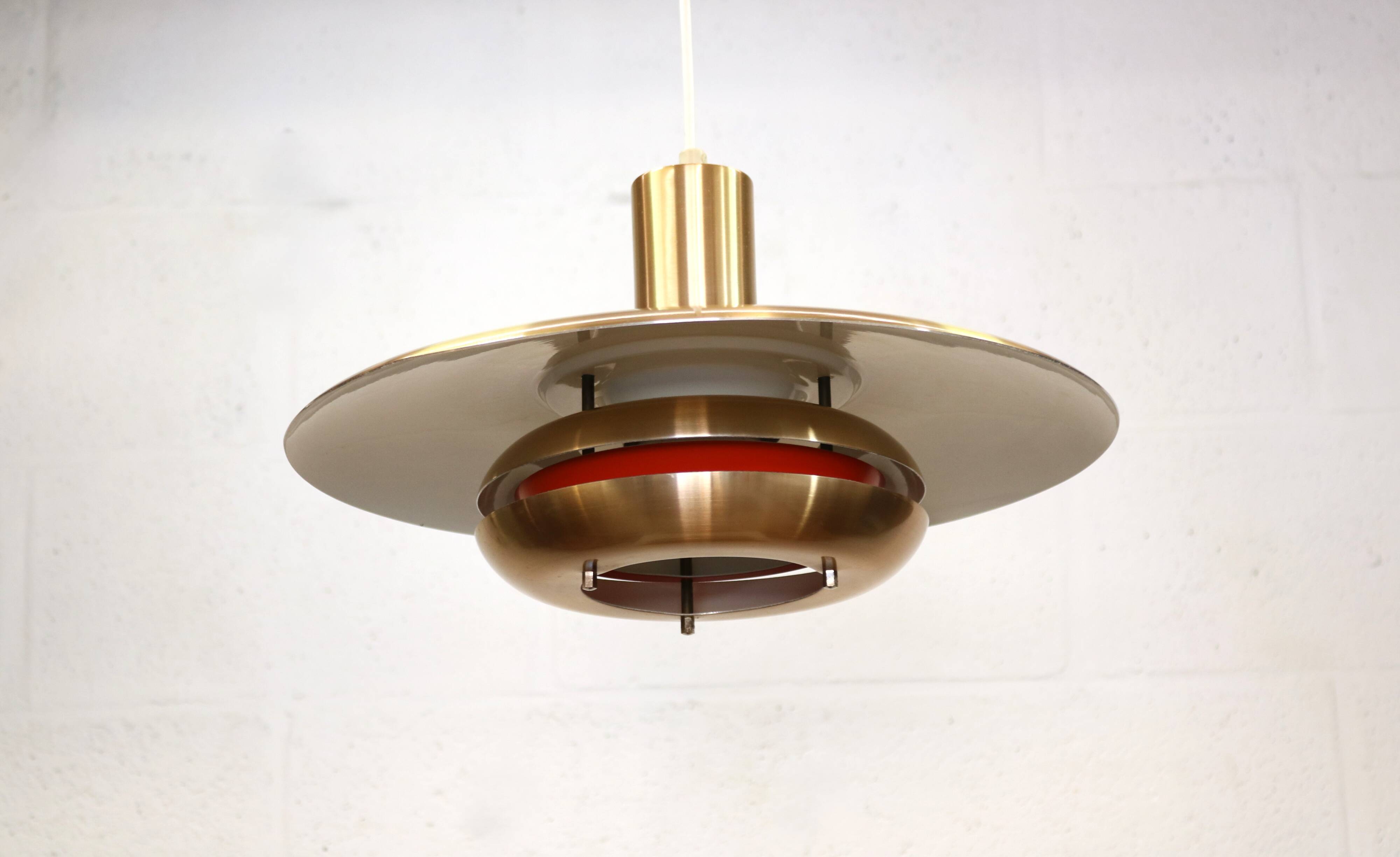 Very rare old Danish design lamp by Teknika model 405  - 60's