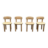 Dining room chairs by Rainer Daumiller, 1972, set of 4
