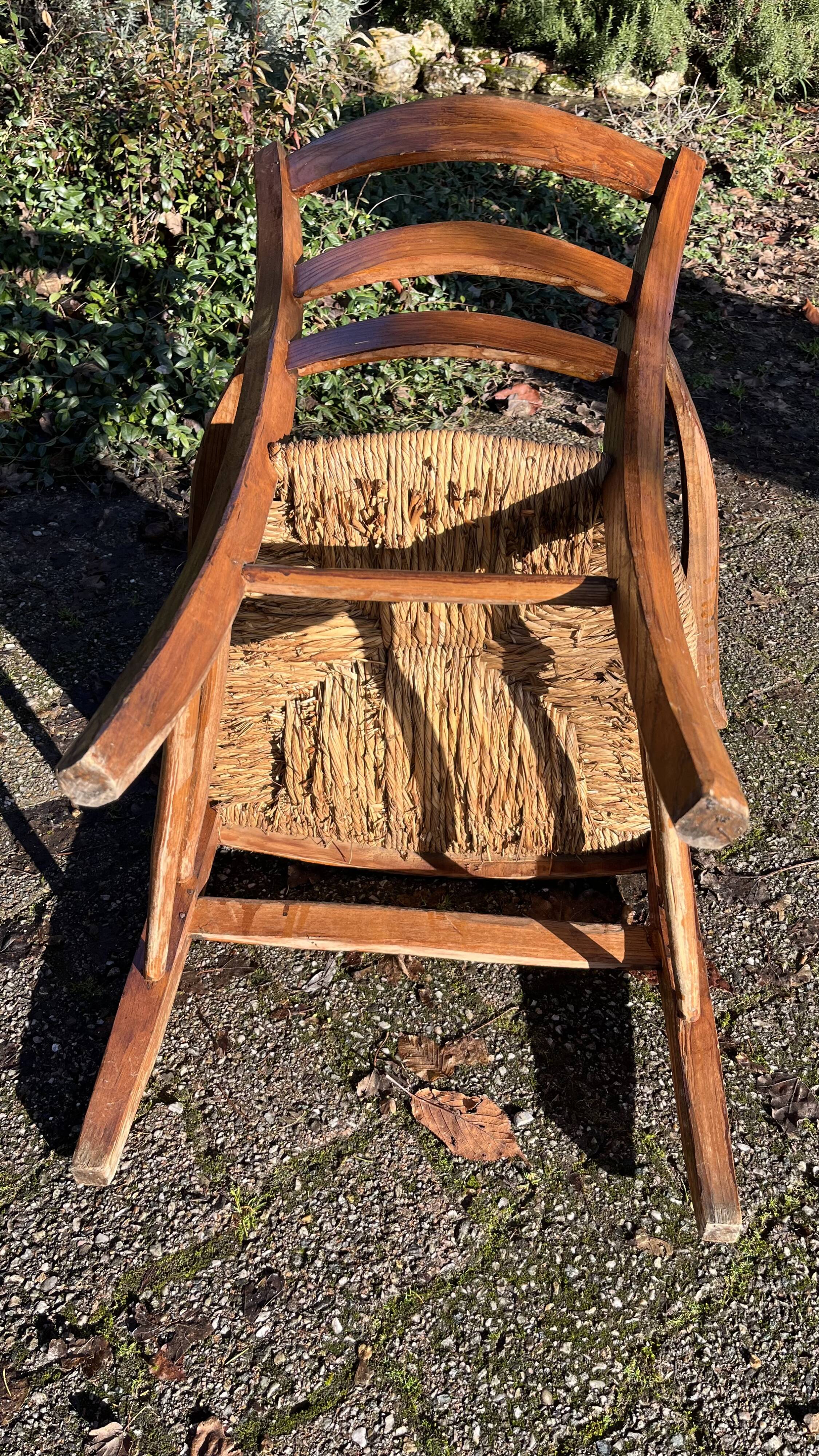 Fauteuil campagnard ancien