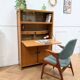 Vintage oak secretary