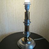 Table lamp in tin and gold metal, 1970s