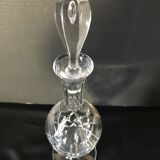 Carafe cristal taillée sur pied