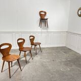 4 Baumann chairs 1960