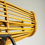 Magazine rack or vintage rattan stand, Italy, 1960s