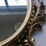 Old baroque mirror 52x83cm