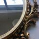 Old baroque mirror 52x83cm