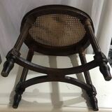 Cane piano stool