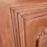 Decorative Hand-Painted Old Wooden Door Panel, Unique Piece