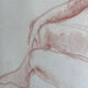 Female nude drawing