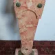 High Louis XVI column in marble and bronze