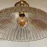 Duo of suspensions Holophane bistro style