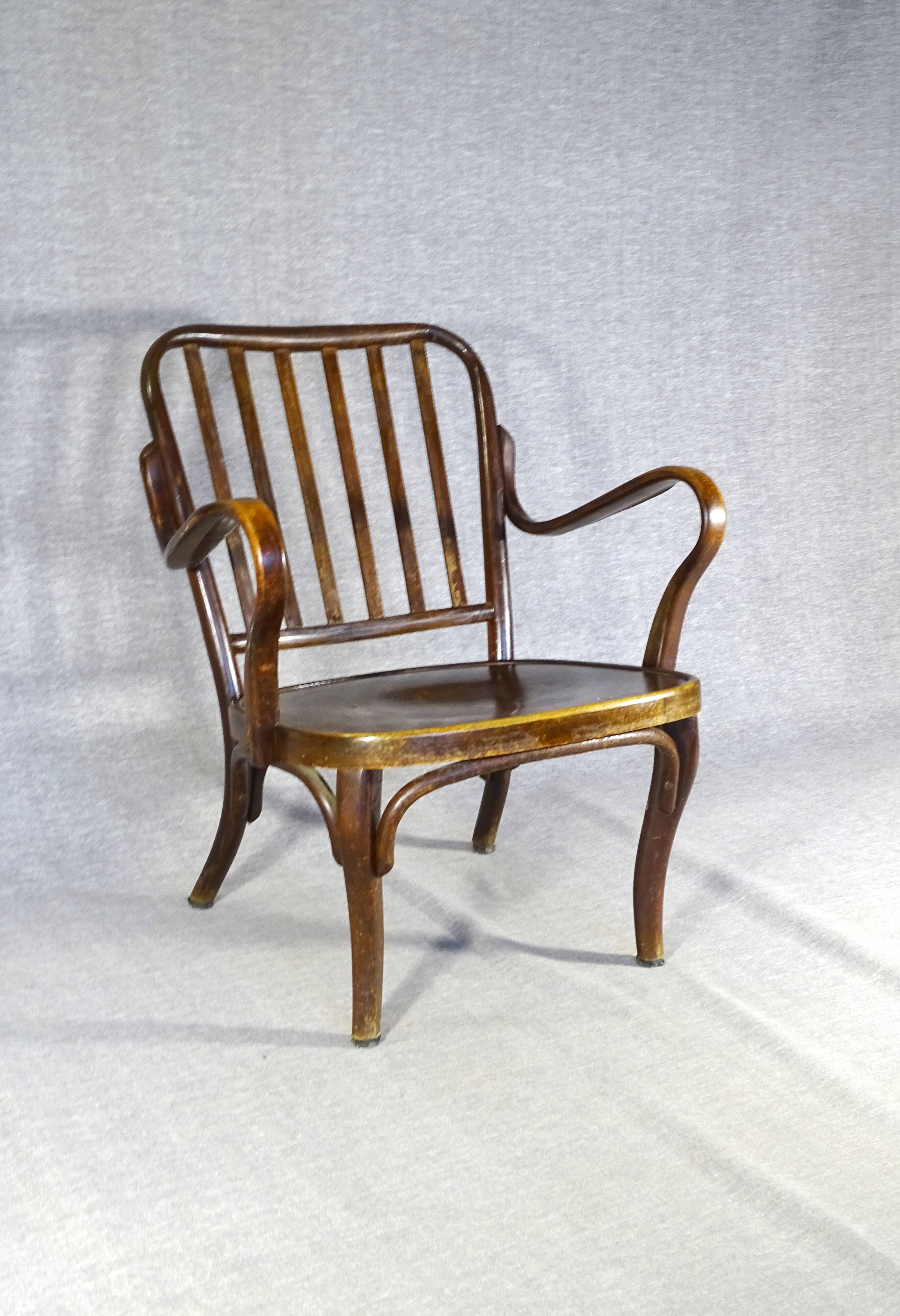 Fauteuil Thonet N° A752 Art déco, par Josef Frank 1932