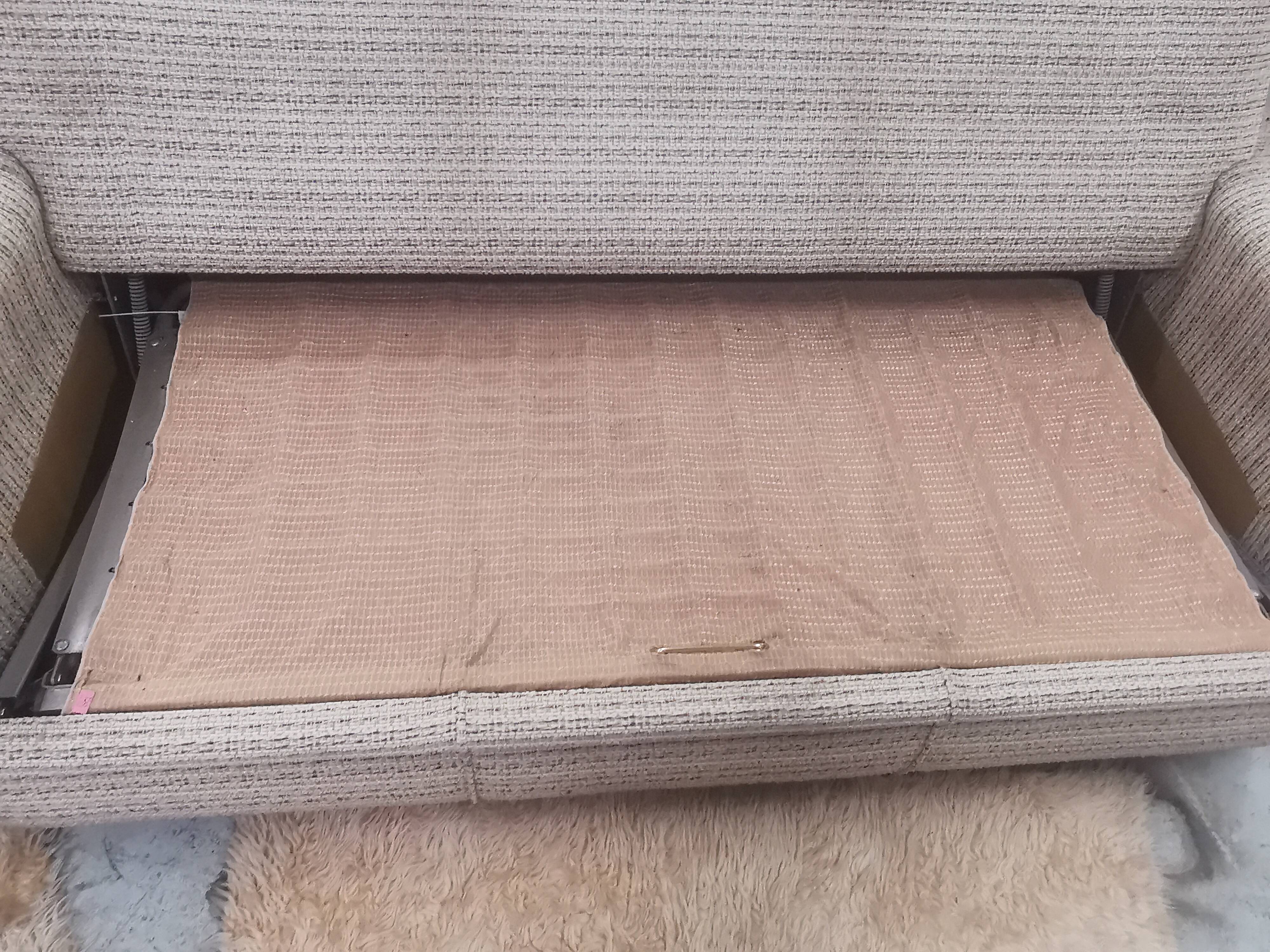 Sofa bed and armchair