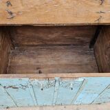 Antique Burmese teak dowry chest