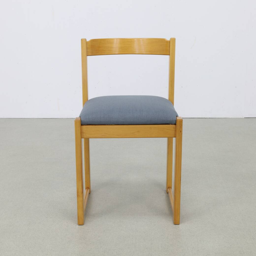 3x Dining Chair by Ibisco Reupholstered, 1970s