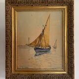Tableaux aquarelles voilier