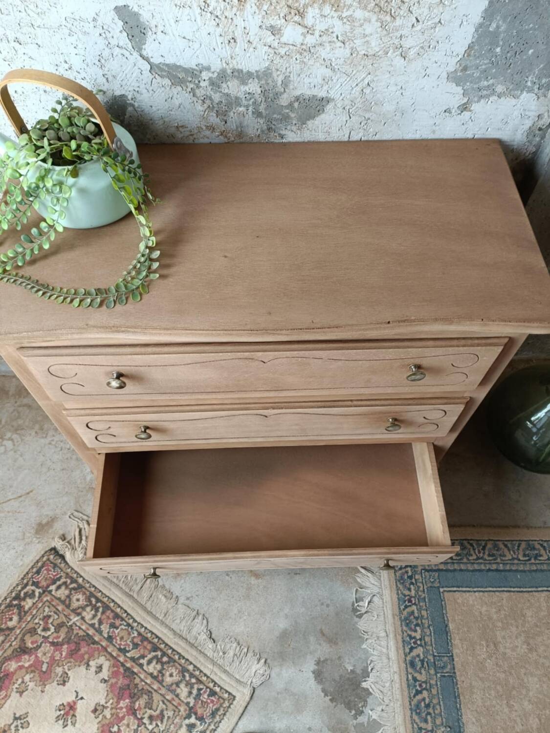 Commode en bois
