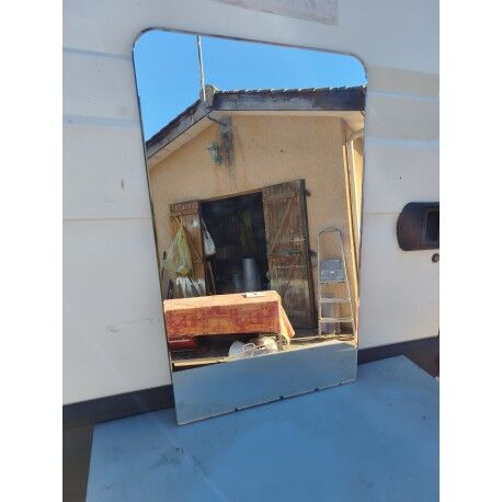 Bevelled mirror Art Deco