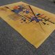 Decorative rug Kandinsky vintage abstract art 285 x 200 cm