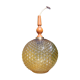 Vintage 1970s Empoli glass suspension globe