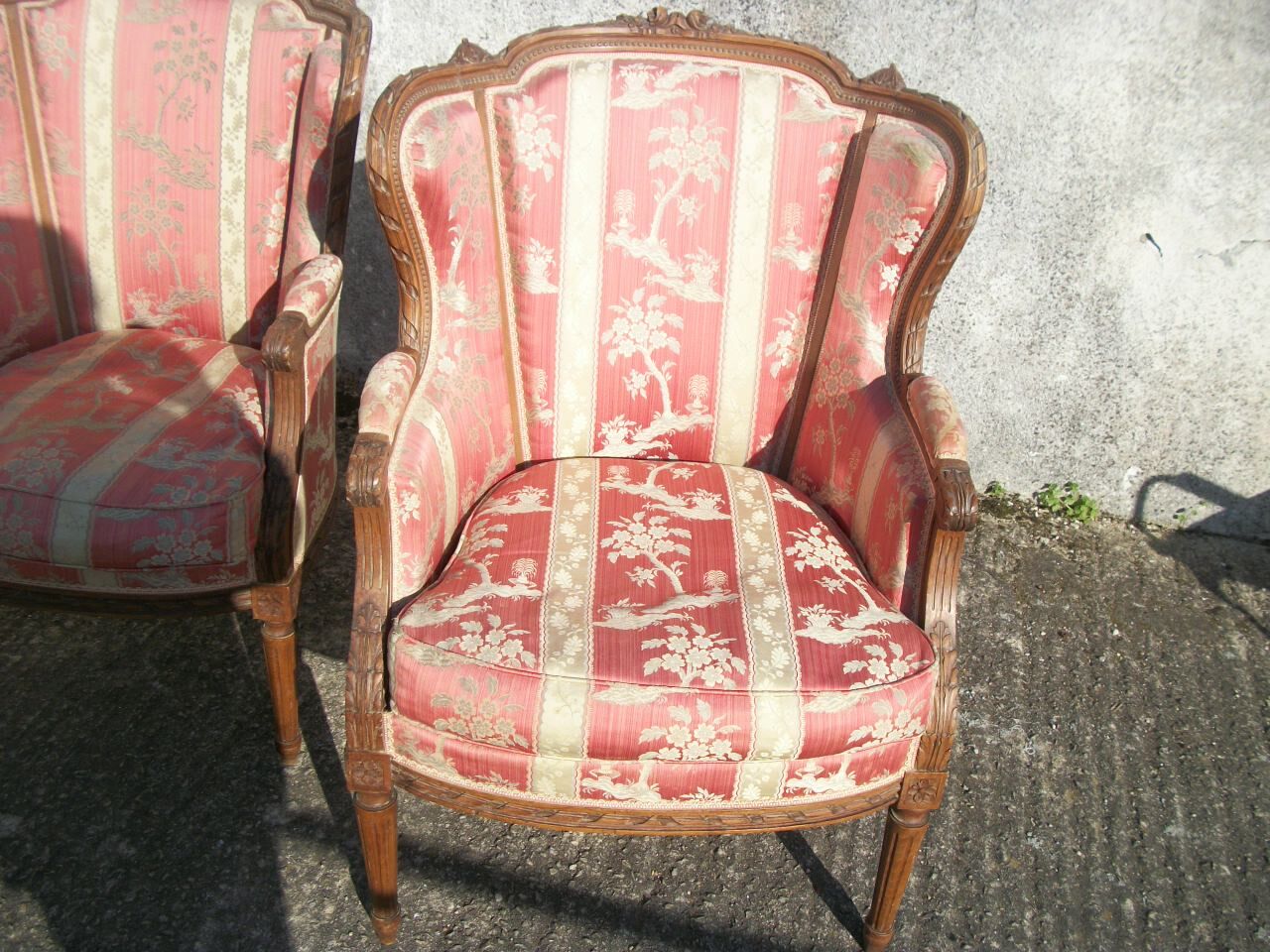 Pair of armchairs