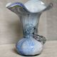 Vintage 1980 glass paste vase