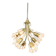 Mid-Century Chandelier by Emil Stejnar for Rupert Nikoll / 1950s Austria / Flower Bouquet Light