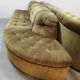Vintage velvet modular sofa modular 'Verdant green'