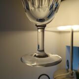 3 old Baccarat crystal cooked wine/port glasses CASSINO model - 11 cm