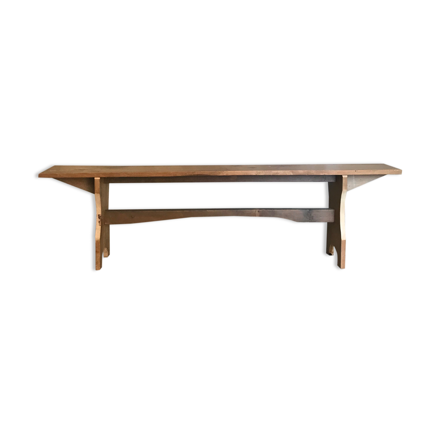 Wooden bench