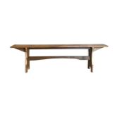Wooden bench