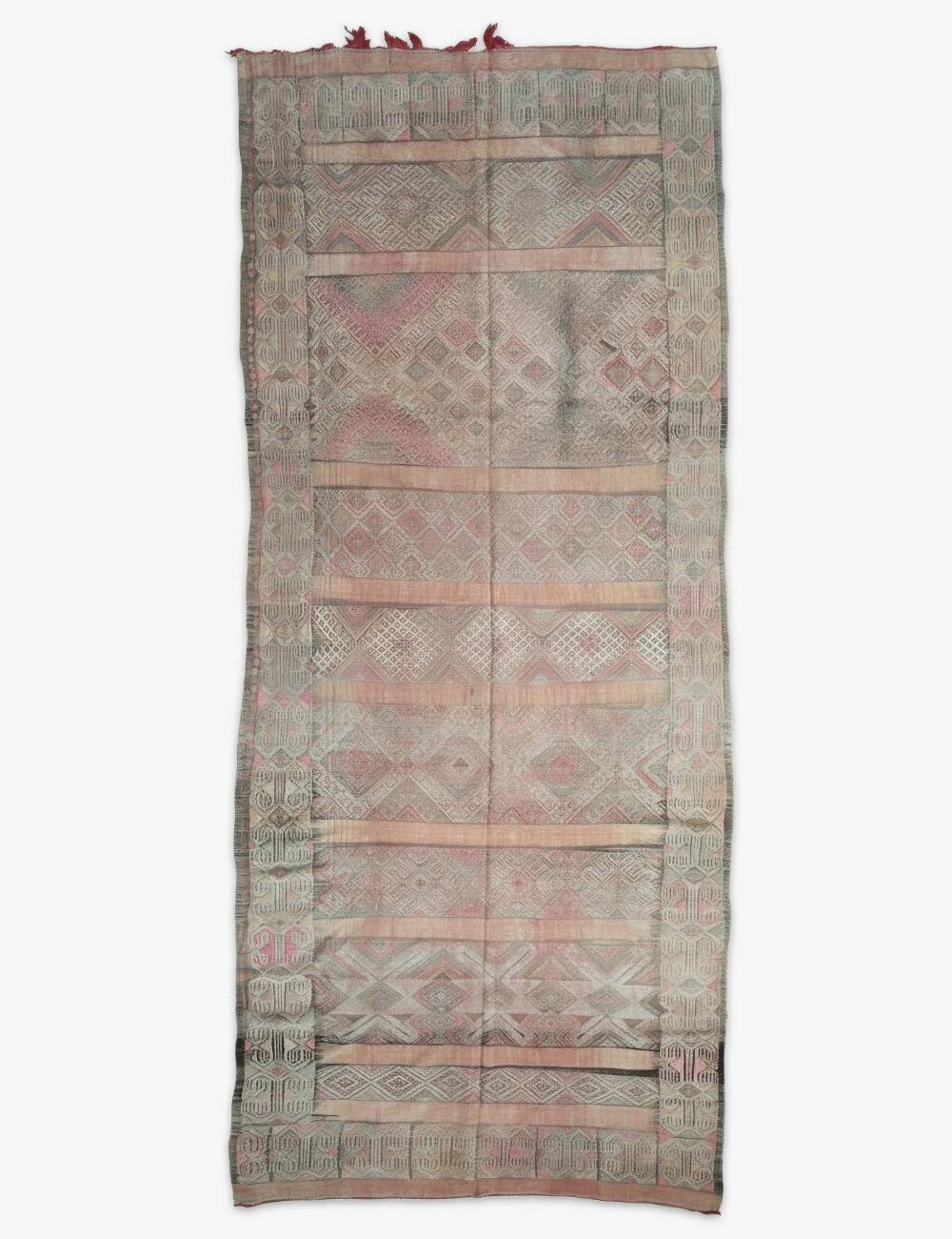Vintage Kilim Rug - 434 x 177 cm
