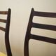 Set of six mahogany chairs, Danish design, 1960s, designer: Niels Otto Møller