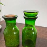 Glass spice jars