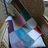 Children's size patchwork blanket