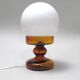 Small "Bilboquet" glass lamp from the 1970s.